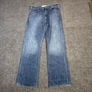VTG Gap 1969 Mens Boot Fit Jeans Medium Wash Blue Denim 36x32 446300-00-1